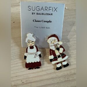 SUGARFIX by BaubleBar  -  Claus Couple Earrings